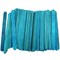 CraftySticks Colored Wood Craft Sticks 4.5 Inch, Red Orange Yellow Green Blue Purple White Black Pink Brown Popsicle Sticks